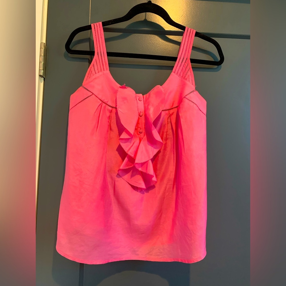 Anthropologie cotton voile top. Size 4